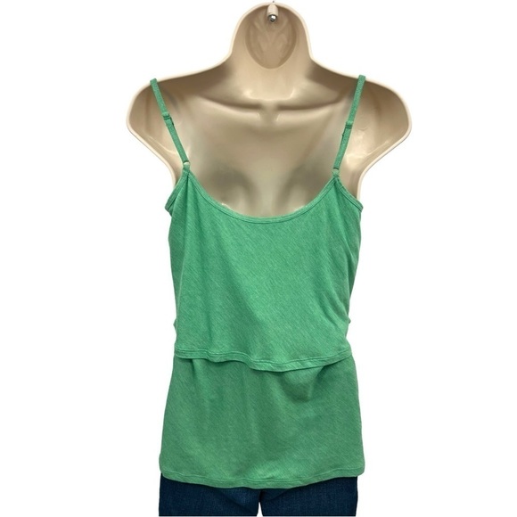 Cabi #827 Green Tiered Cami Tank Size S - Picture 5 of 12
